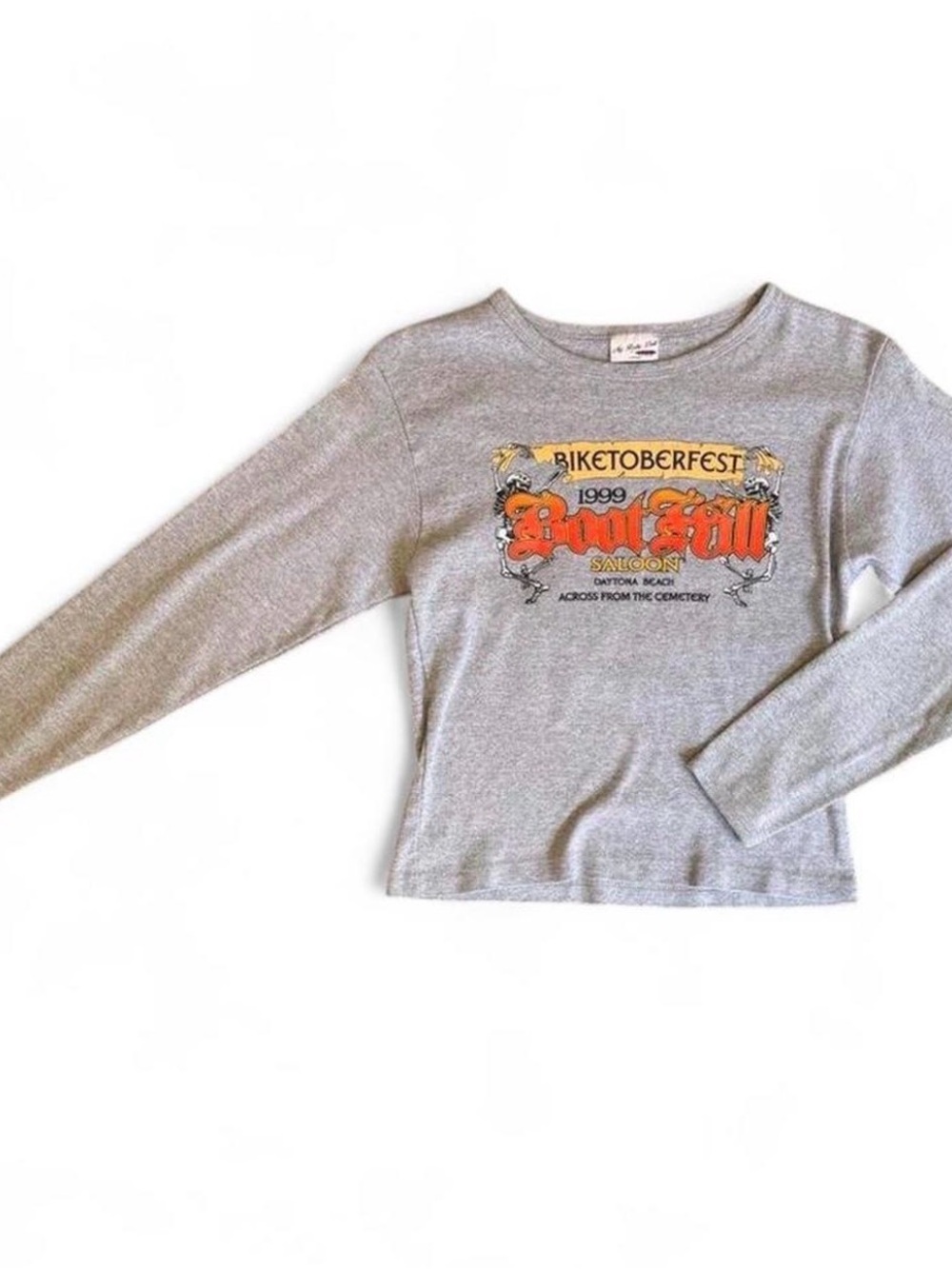 Vintage Boot Hill Saloon 1999 Biketoberfest Long Sleeve